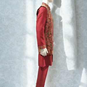 Maharaja Ensemble Long Koti Set (Indo) - Image 8
