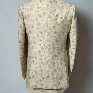 Floret Motif Embroidered Jodhpuri Suit - Image 3