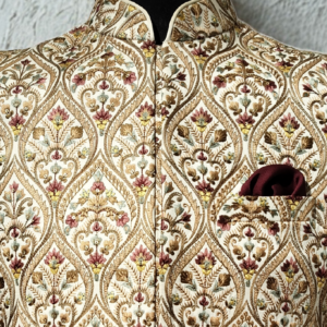 Royal Maharaja Embroidered Bandhgala/Jodhpuri Suit - Image 2