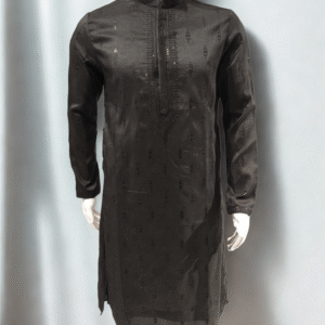 Black Royale Opulence Kurta Pajama Set